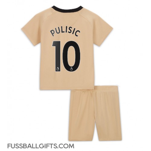 Chelsea Christian Pulisic #10 Fußballbekleidung 3rd trikot Kinder 2022-23 Kurzarm (+ kurze hosen)
